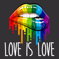 Love Is Love Rainbow Lips Lgbt Gay Lesbian Pride S Vintage Short | Artistshot