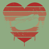 Cute Red Vintage Heart Hotdogs Valentine Day Love Graphic T-shirt | Artistshot