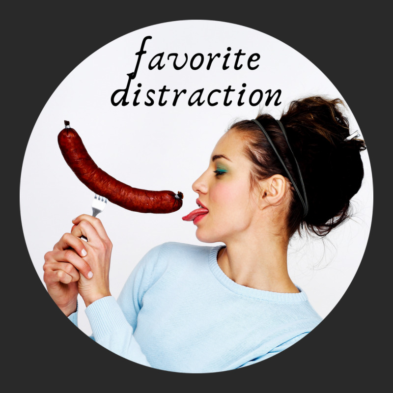 Favorite Distraction Quote Printed Hat | Artistshot