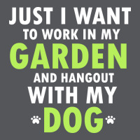 Just I Want To Work In My Garden And Hangout With Ladies Fitted T-shirt | Artistshot