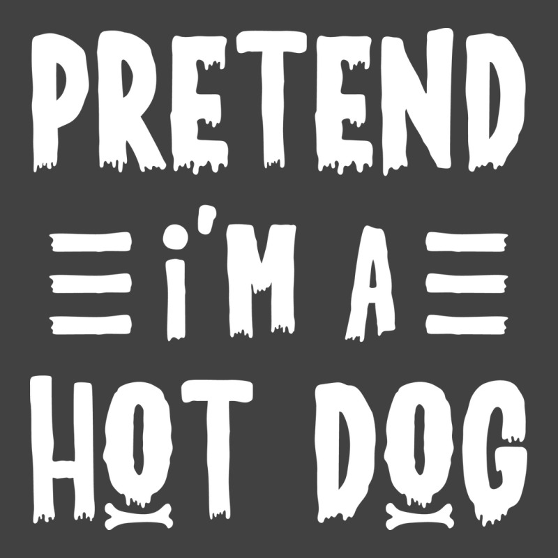 Pretend Im A Hot Dog Funny Halloween Costume Girl Vintage T-shirt | Artistshot