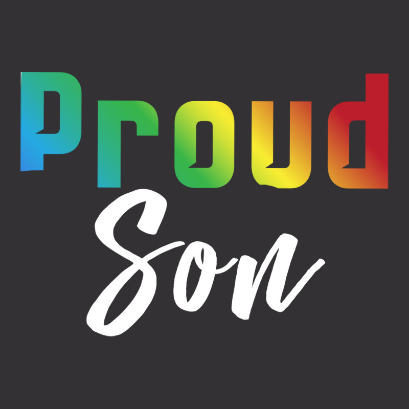 Proud Son Lgbt Pride  Son Of Gay Lesbian Gift Girl Vintage Hoodie | Artistshot