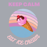 Keep Calm And Eat Ice Cream Quote Long Sleeve Shirts | Artistshot