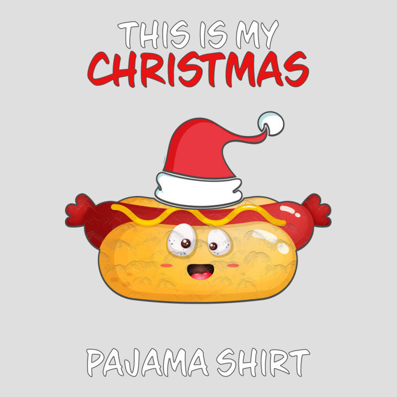 This Is My Christmas Pajama  Hot Dog Family Matchi V-neck Tee | Artistshot