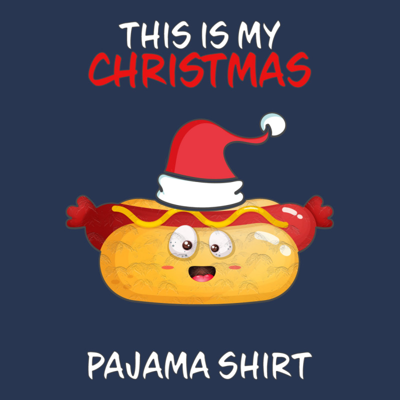 This Is My Christmas Pajama  Hot Dog Family Matchi Men Denim Jacket | Artistshot