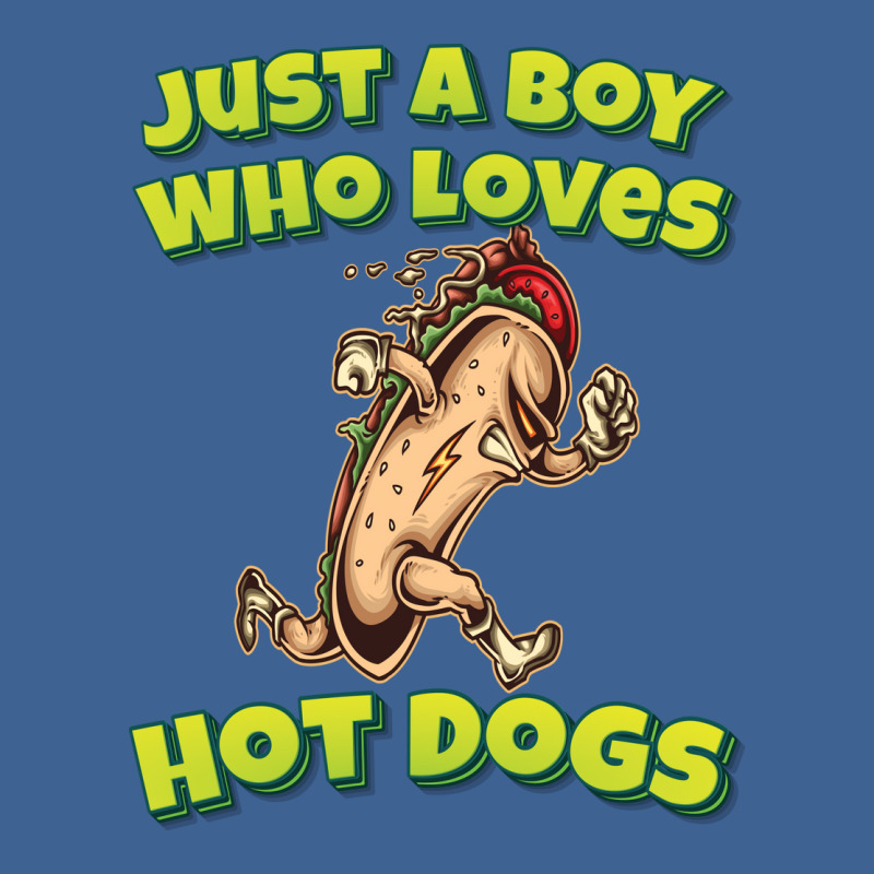 Just A Boy Who Loves Hot Dogs Music Men's Polo Shirt | Artistshot