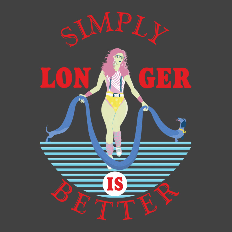 Simply Longer Is Better Blue Vintage T-shirt | Artistshot