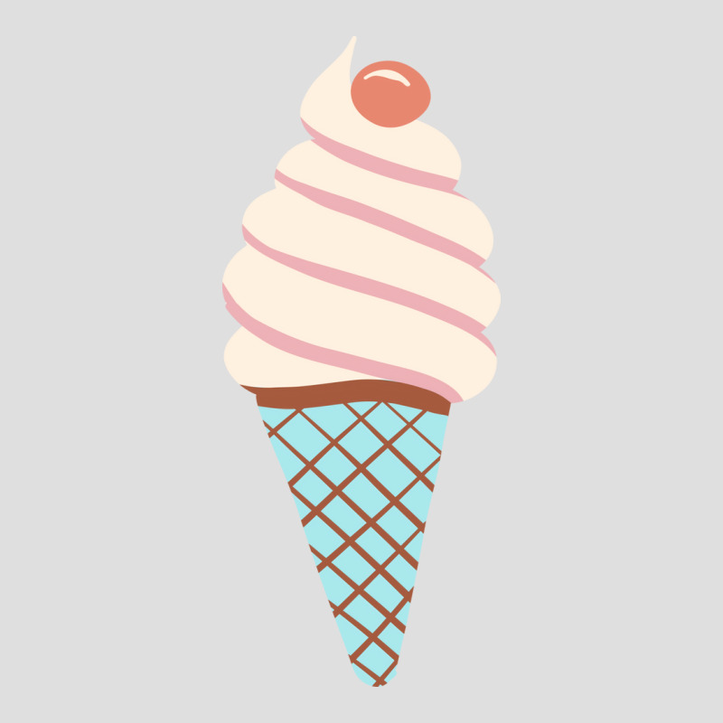 Soft Ice Cream Cone Vintage V-neck Tee | Artistshot