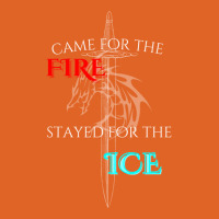 Came For The Fire Stayed For The Ice Unisex Hoodie | Artistshot