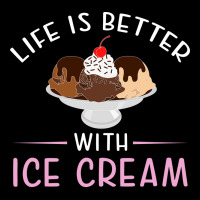 Life Is Better With Ice Cream  Humor Lightweight Hoodie | Artistshot