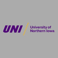 University Of Northern Iowa Wordmark T-shirt | Artistshot