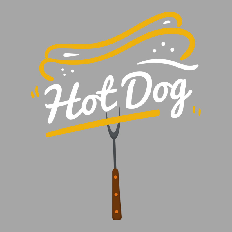 Hot Dog On Fork Cute Men's Polo Shirt | Artistshot