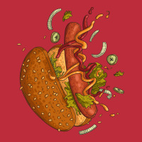 Deconstructed Hot Dog Tumblr Pocket T-shirt | Artistshot