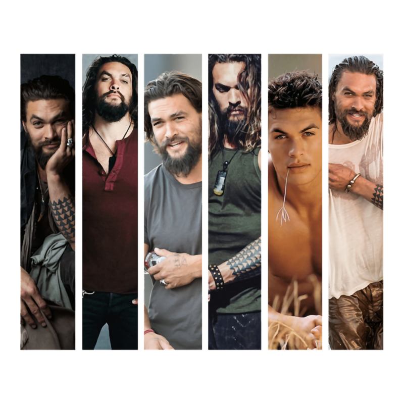 Beautiful Model Jason Momoa Collage   Leo Zodiacne Men's 3/4 Sleeve Pajama Set | Artistshot