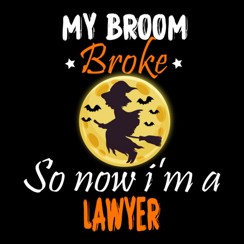 My Broom Broke So Now Im A Lawyer Lawyer Halloween Men's Long Sleeve Pajama Set by tindokveh | Artistshot