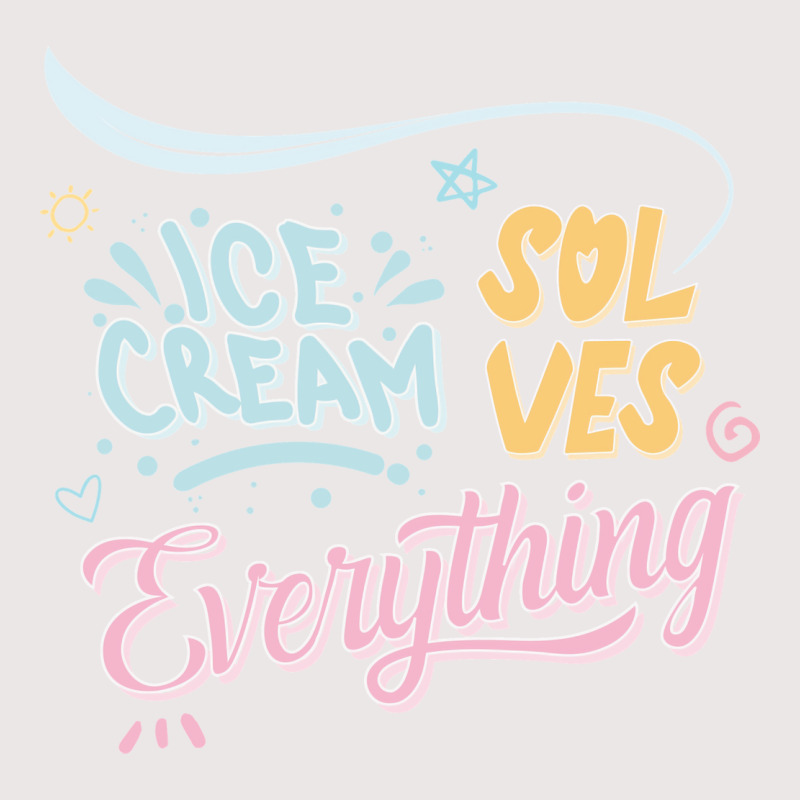 Ice Cream Solves Everythng Gift Pocket T-shirt | Artistshot