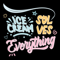 Ice Cream Solves Everythng Gift Fleece Short | Artistshot