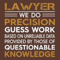 Lawyer We Do Precision Guess Work Vintage Adjustable Cap | Artistshot