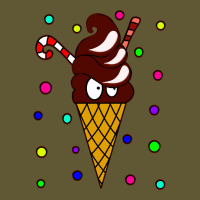 Kawaii Christmas Chocolate Ice Cream Illustration Vintage Short | Artistshot