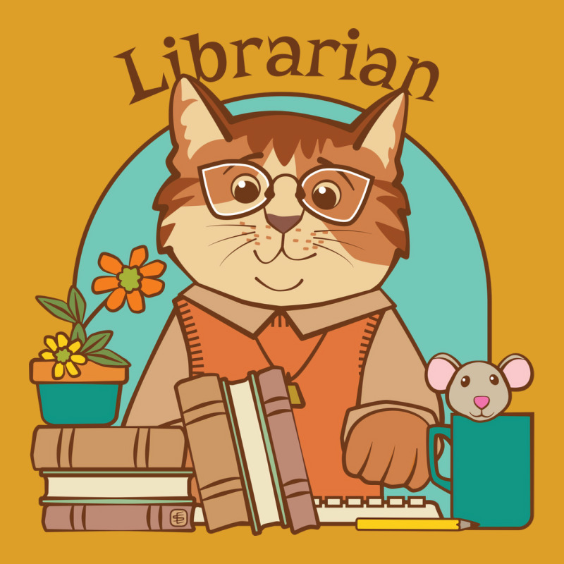 Busy Librarian Cat And Mouse Girl T-Shirt by didamyeten3 | Artistshot