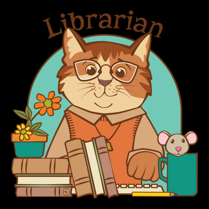 Busy Librarian Cat And Mouse Girl Men's Long Sleeve Pajama Set by didamyeten3 | Artistshot