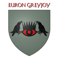 Euron Greyjoy Coat Of Arms Heraldry Sigil   A Song V-neck Tee | Artistshot