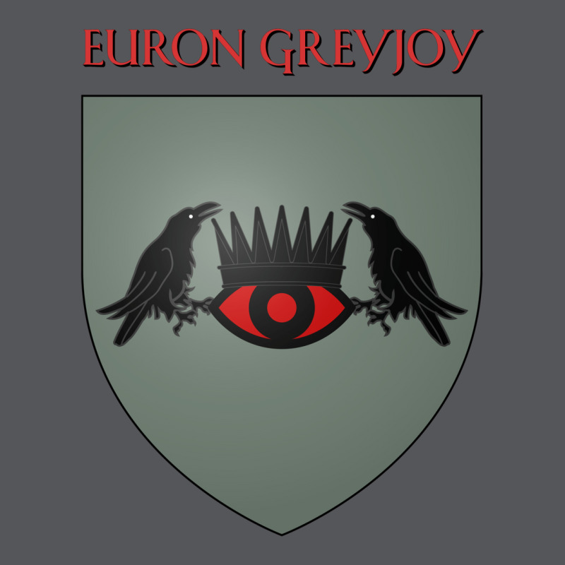 Euron Greyjoy Coat Of Arms Heraldry Sigil   A Song Ladies Fitted T-Shirt by koskajacobo3 | Artistshot