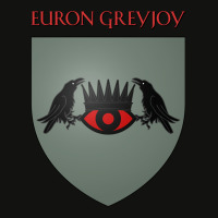 Euron Greyjoy Coat Of Arms Heraldry Sigil   A Song Scorecard Crop Tee | Artistshot