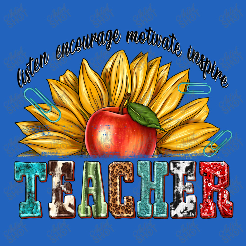 Teacher With Sunflower Toddler T-shirt by enoddigitalart@gmail.com | Artistshot