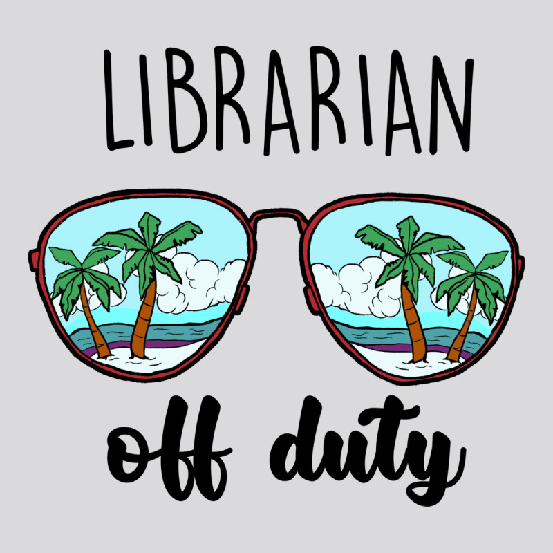 Librarian Off Duty  Quarantine Appreciation Gift N Women's Triblend Scoop T-shirt by atbirsoosarr | Artistshot