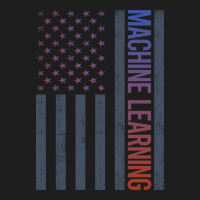 American Flag Machine Learning Nostalgia Classic T-shirt | Artistshot