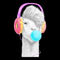 Lamas T  Shirt Lama In The Headphones Of Donuts T  Shirt Baby Tee | Artistshot