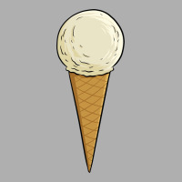 Ice Cream Cone Vanilla Ladies Fitted T-shirt | Artistshot