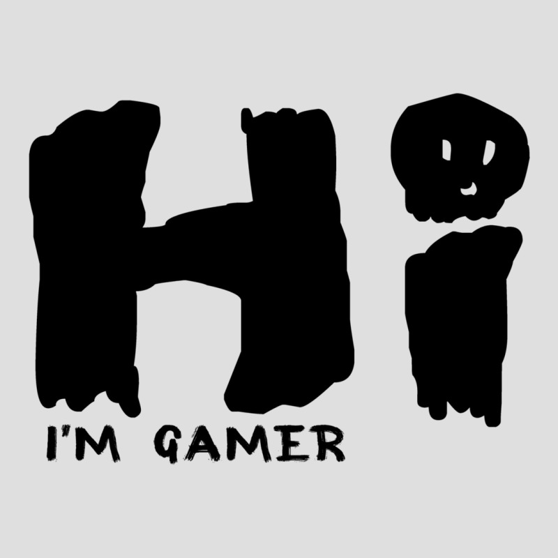 Hi I'm Gamer V-neck Tee | Artistshot