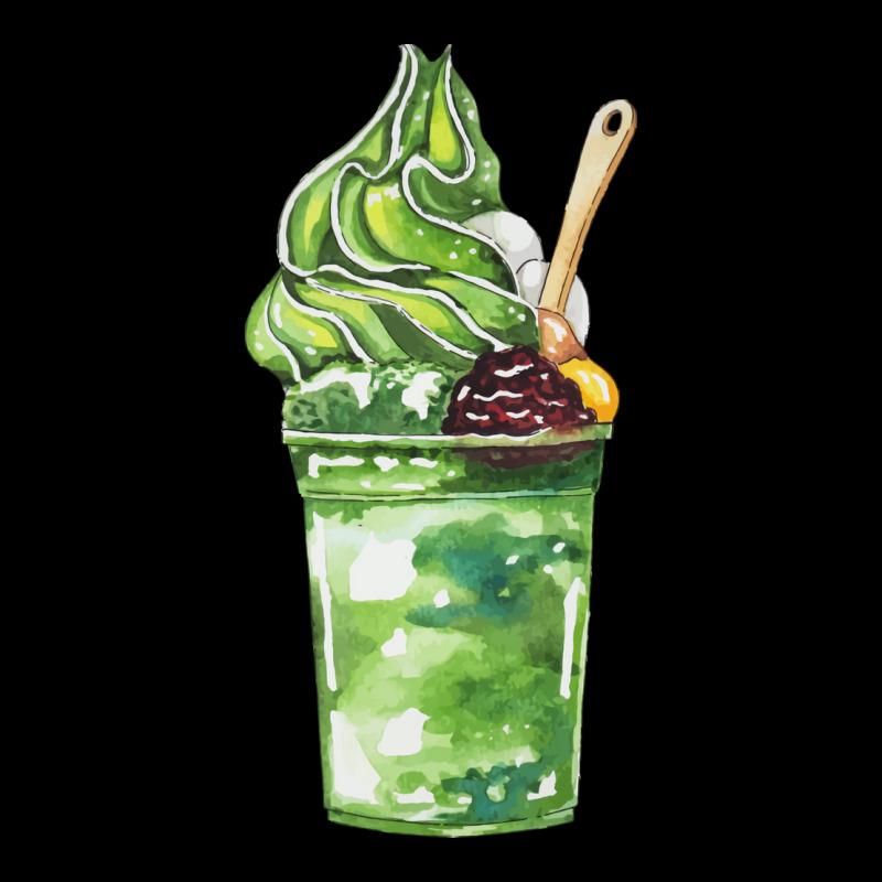 Japanese Matcha Green Tea Soft Serve With Azuki An Adjustable Cap | Artistshot