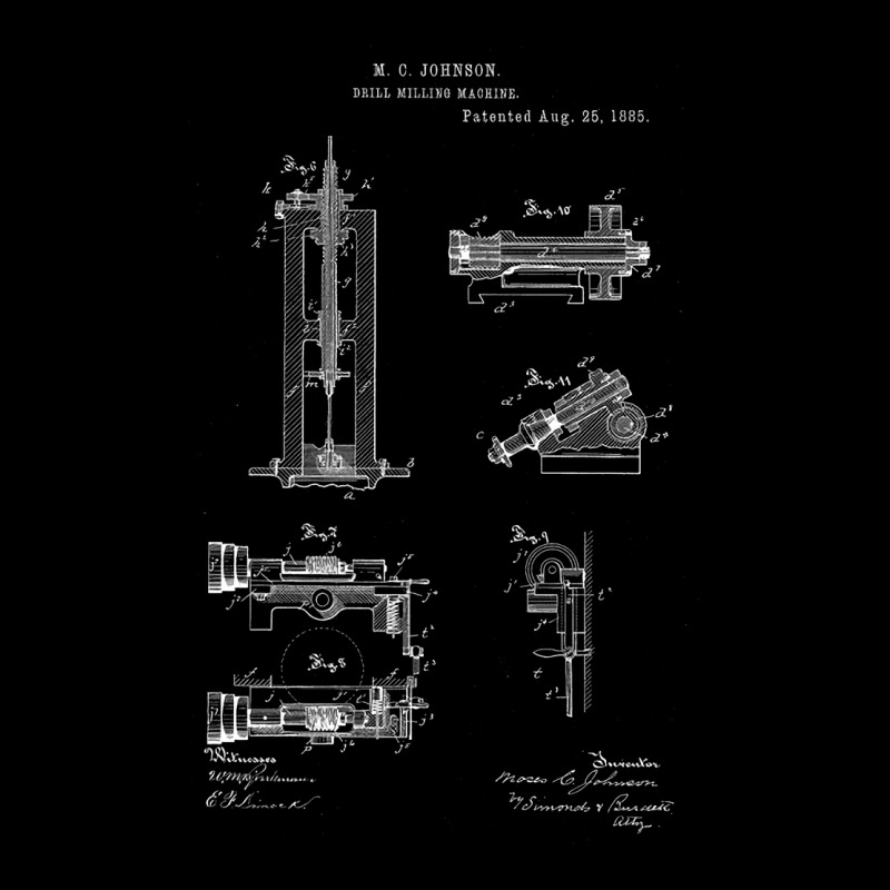 Drill Milling Machine Vintage Patent Hand Drawing Kids Cap by bojmaalauanr | Artistshot