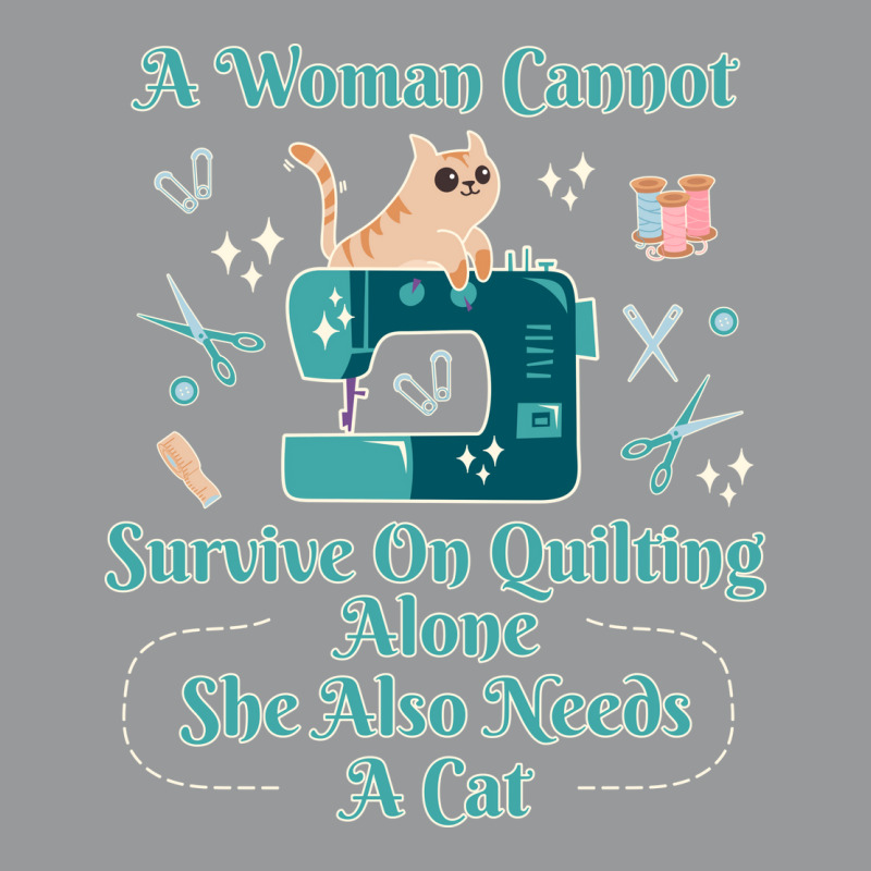 A Woman Cannot Survive On Quilting Alone Hipster Crewneck Sweatshirt | Artistshot