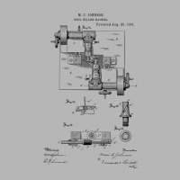 Drill Milling Machine Vintage Patent Hand Drawing Hoodie & Jogger Set | Artistshot