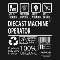 Diecast Machine Operator T  Multitasking Certified Flannel Shirt | Artistshot