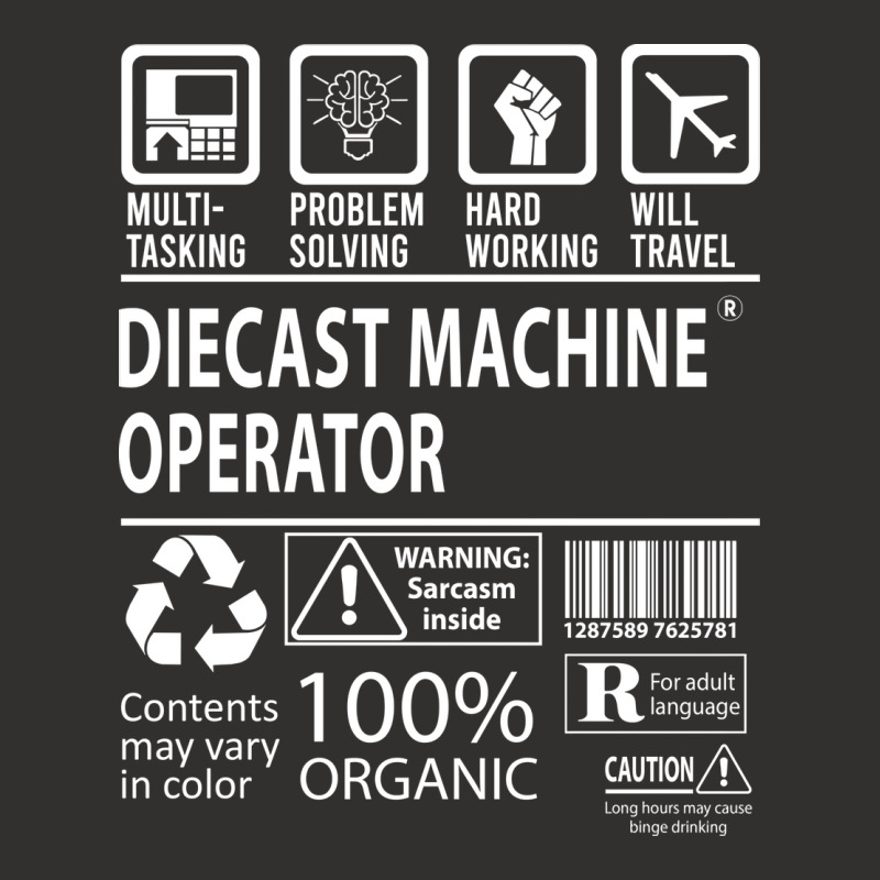 Diecast Machine Operator T  Multitasking Certified Champion Hoodie | Artistshot