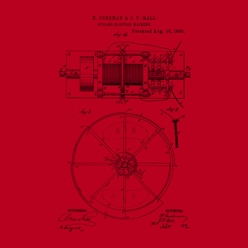 Dynamo Electric Machine Vintage Patent Hand Drawin Classic T-shirt | Artistshot