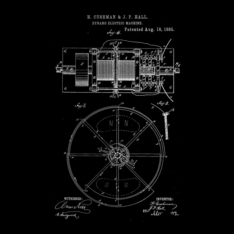 Dynamo Electric Machine Vintage Patent Hand Drawin Women's V-Neck T-Shirt by bojmaalauanr | Artistshot