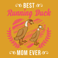 Best Running Duck Mom Ever Yellow T-shirt | Artistshot