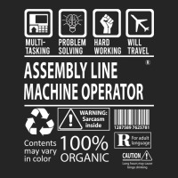 Assembly Line Machine Operator T  Multitasking Cer Unisex Hoodie | Artistshot