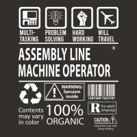 Assembly Line Machine Operator T  Multitasking Cer Champion Hoodie | Artistshot