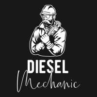 Diesel Mechanic Gift Idea Retro Flannel Shirt | Artistshot