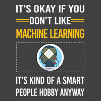 Funny Smart People Machine Learning Blue Vintage T-shirt | Artistshot