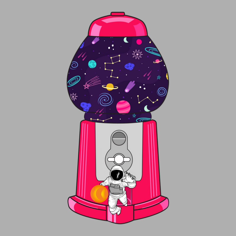 Astronaut Gum Machine Hipster Ladies Fitted T-Shirt by remezorowettf | Artistshot