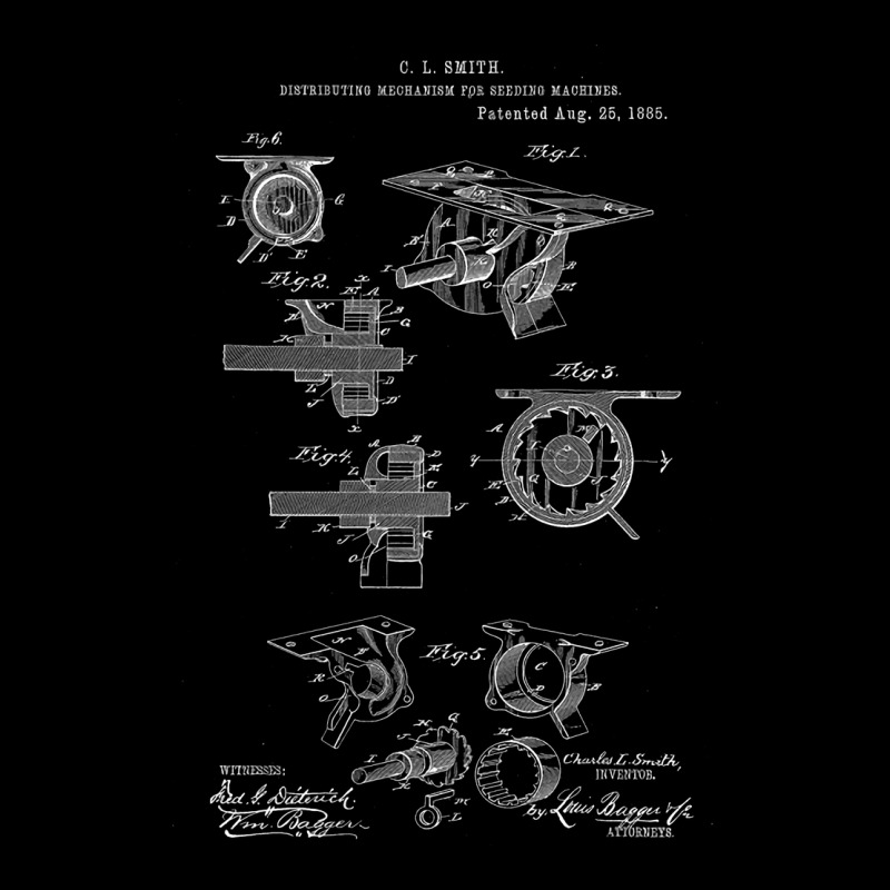 Distributing Mechanism For Seeding Machines Vintag Pocket T-shirt | Artistshot