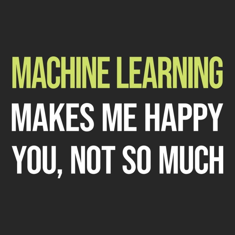 Funny Happy Machine Learning Gift Men's T-shirt Pajama Set | Artistshot